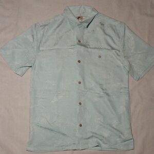 Men's Light Blue Casual Button Down Shirt